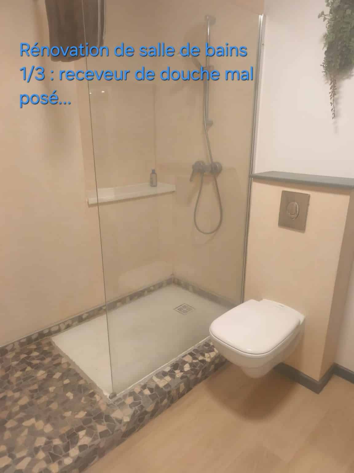 Rénovation sdb 2RCS AVANT